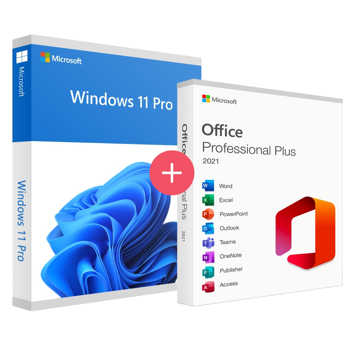 Buy Windows 11 Pro, Office 2021 Pro Plus package 